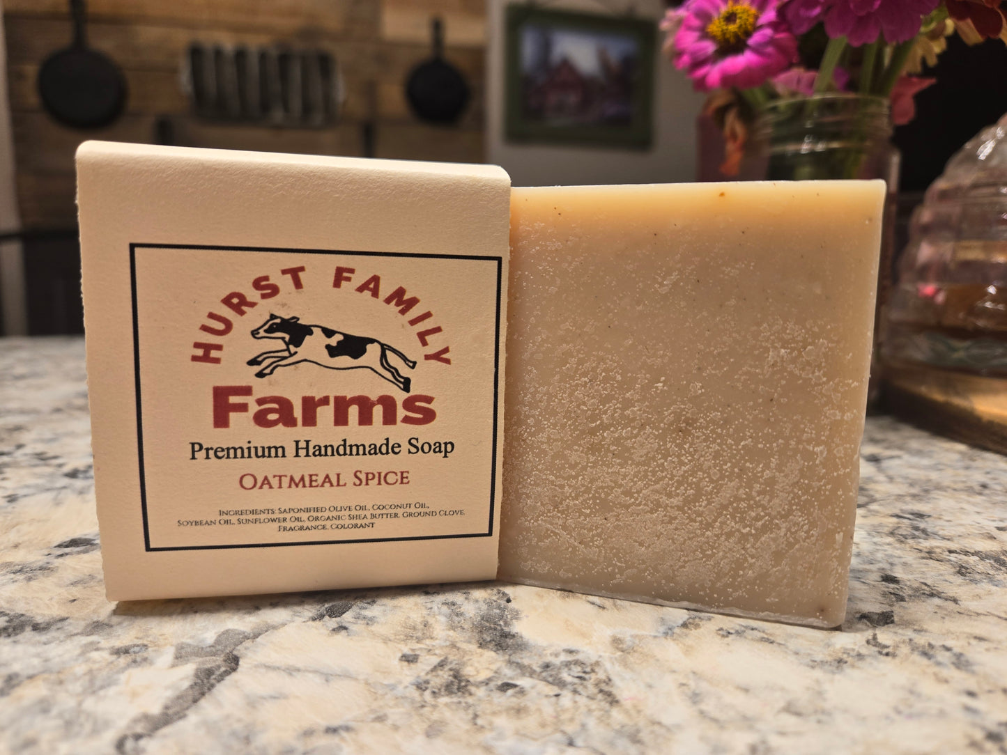 Oatmeal Spice Handmade Soap