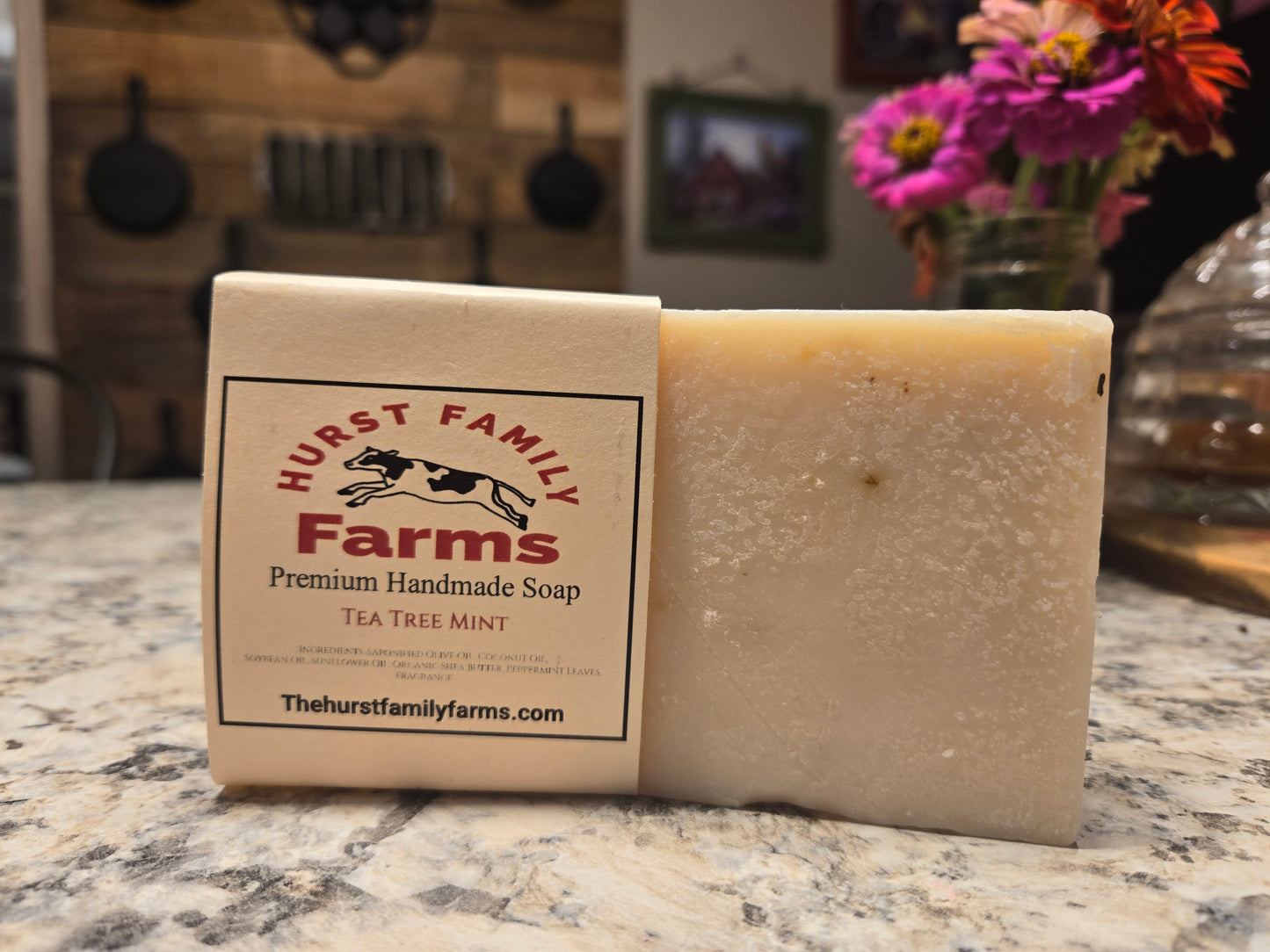 Tea Tree mint Men's Handmade Soap