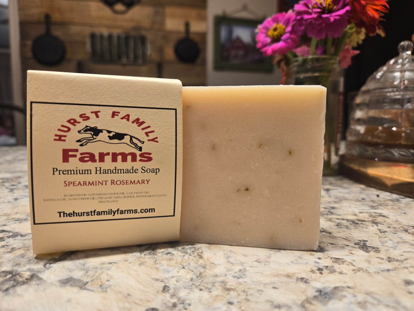 Spearmint Rosemary Handmade Soap