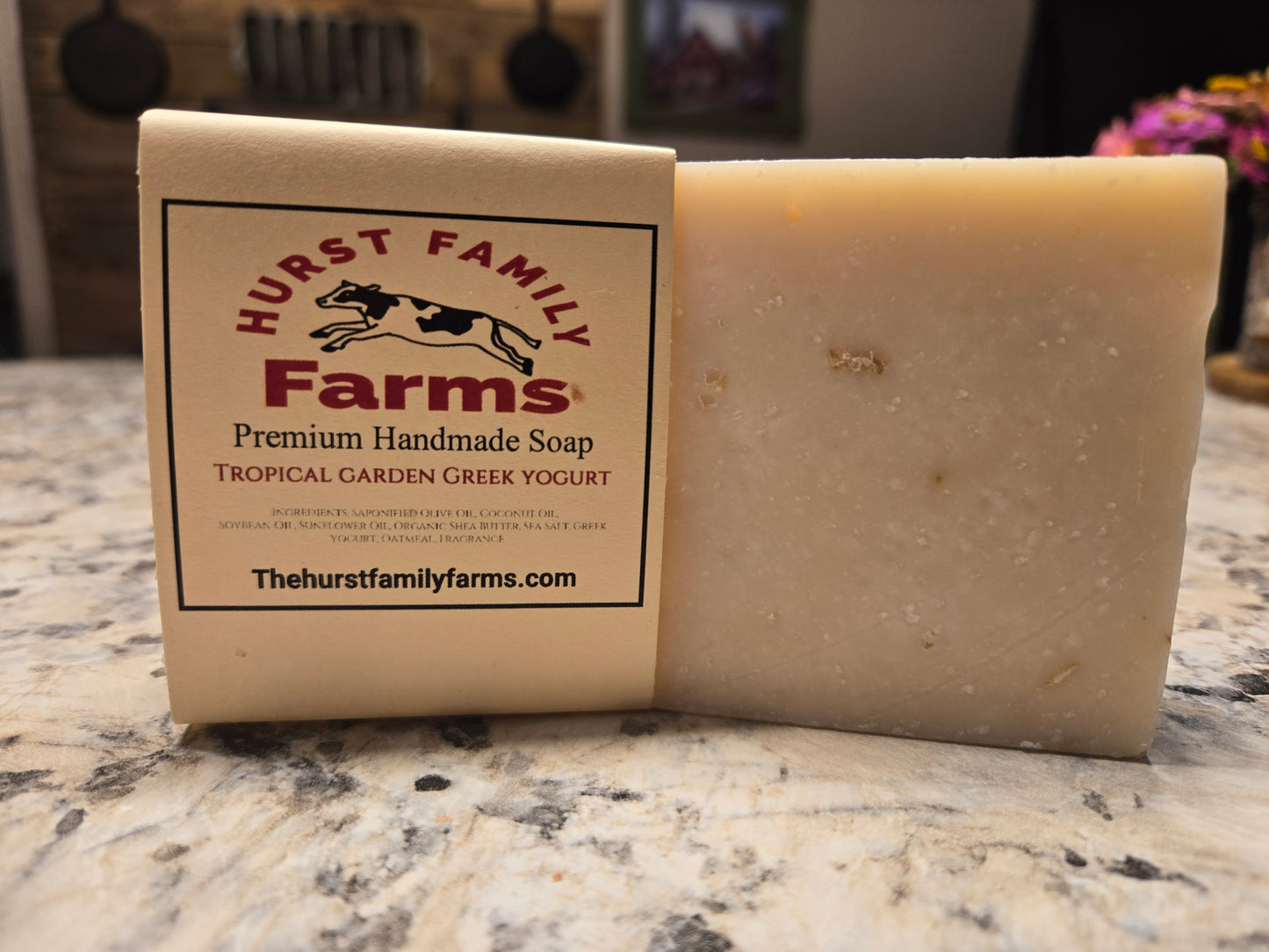 Tropical Garden Greek Yogurt Handmade Soap