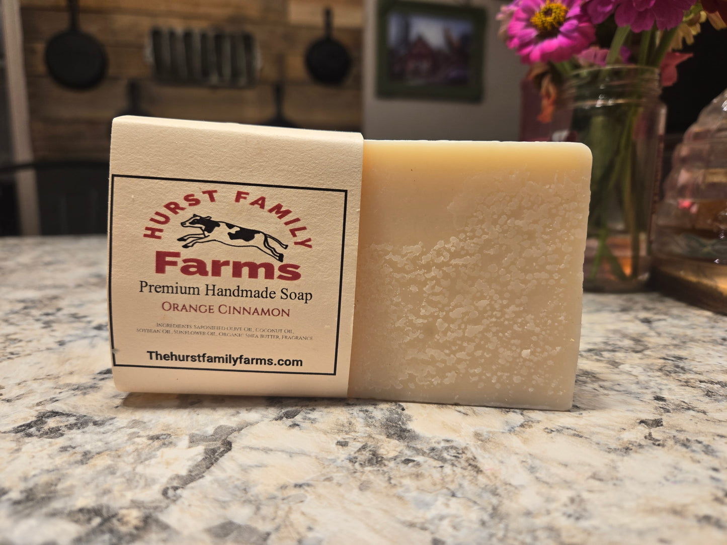 Orange Cinnamon Handmade Soap