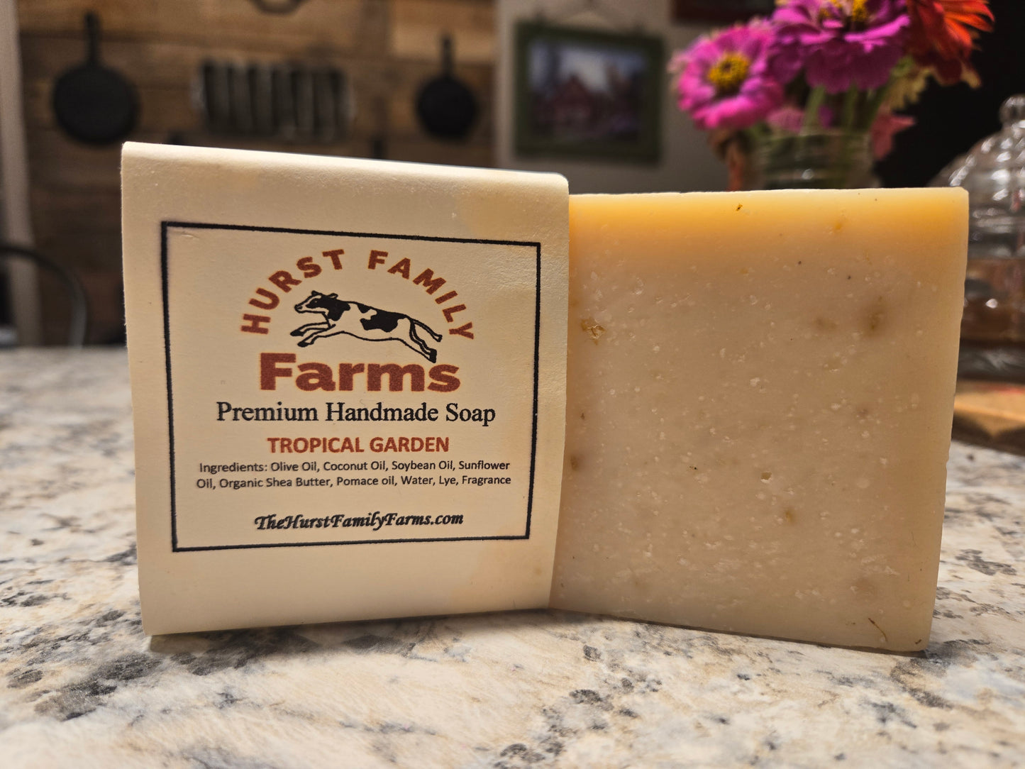 Tropical Garden Handmade Soap