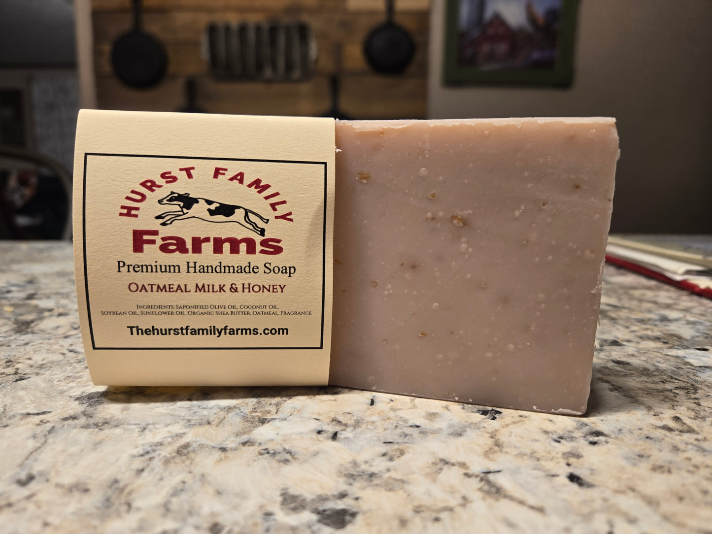 Oatmeal Milk and Honey Handmade Soap *Recommended for Eczema* #1 Best Seller