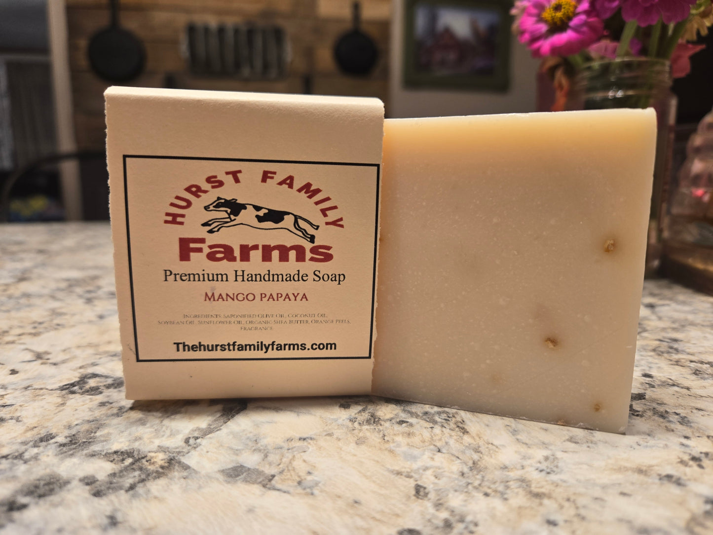 Mango Papaya Handmade Soap