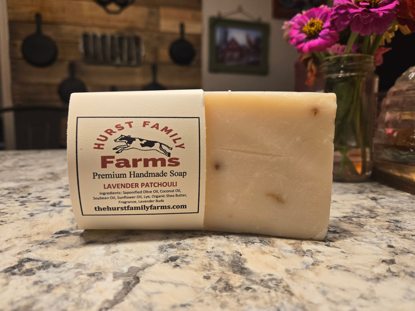 Lavender Patchouli Handmade Soap