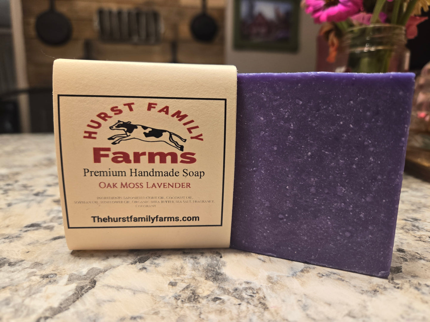 Oak Moss Lavender Handmade Soap