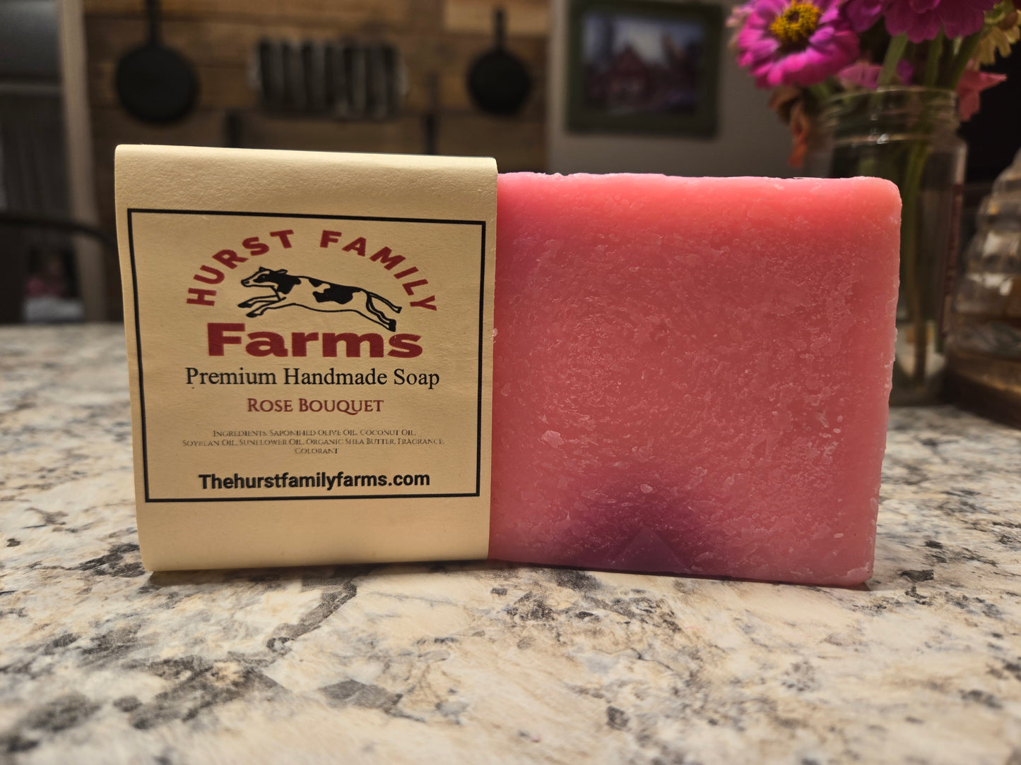 Rose Bouquet Handmade Soap