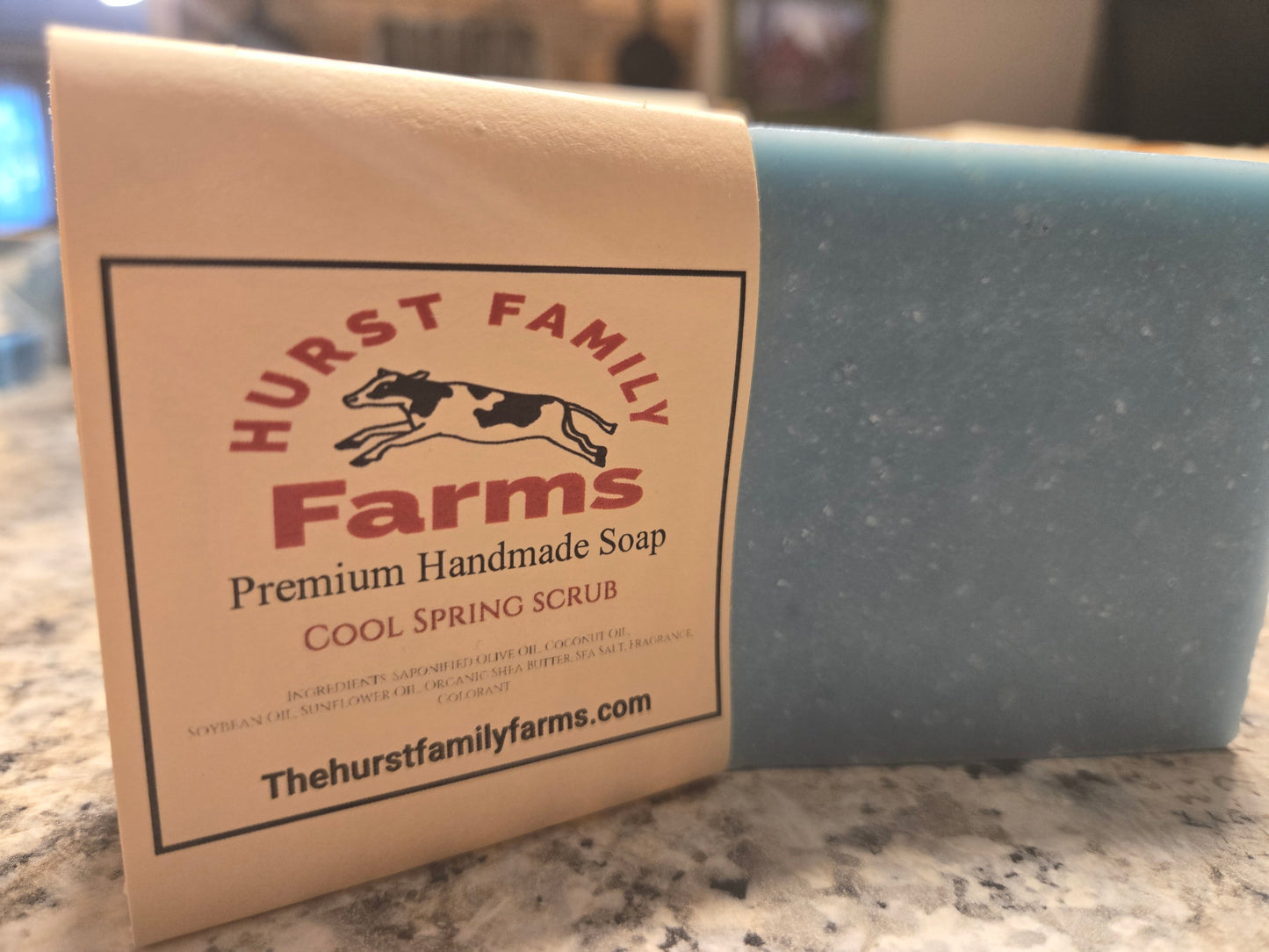 Cool Springs Men's Scrub Handmade Soap