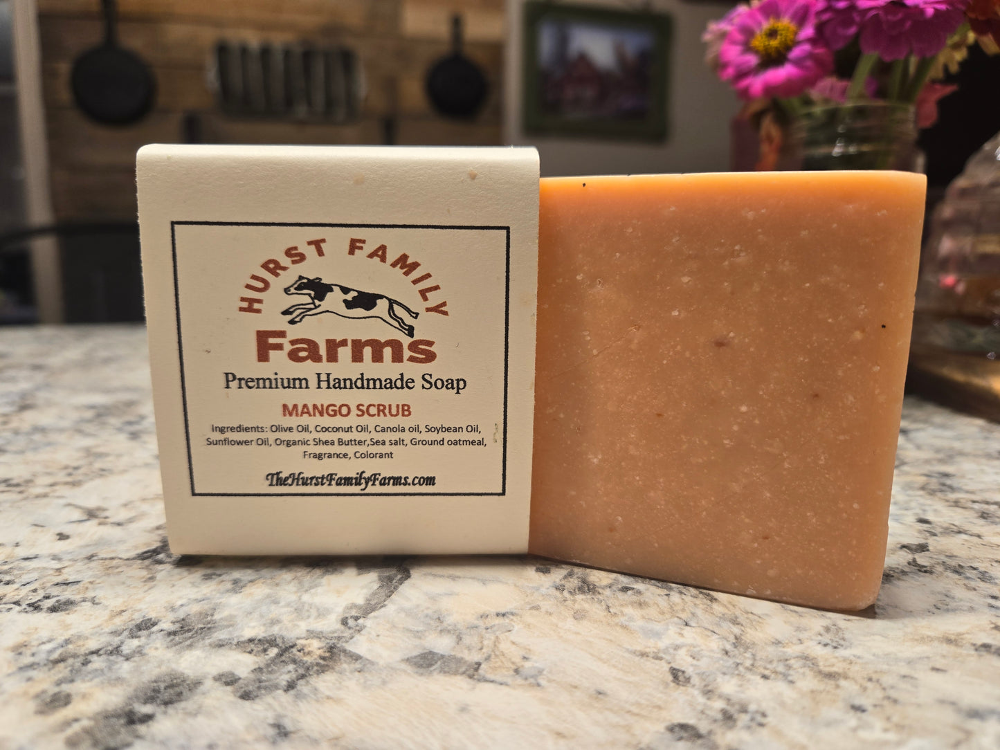 Mango Scrub Handmade Soap