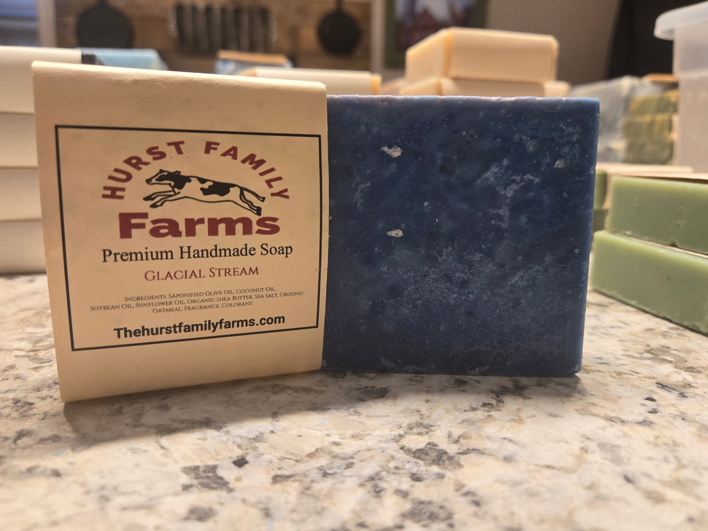 Glacial Stream Men's Scrub Handmade Soap