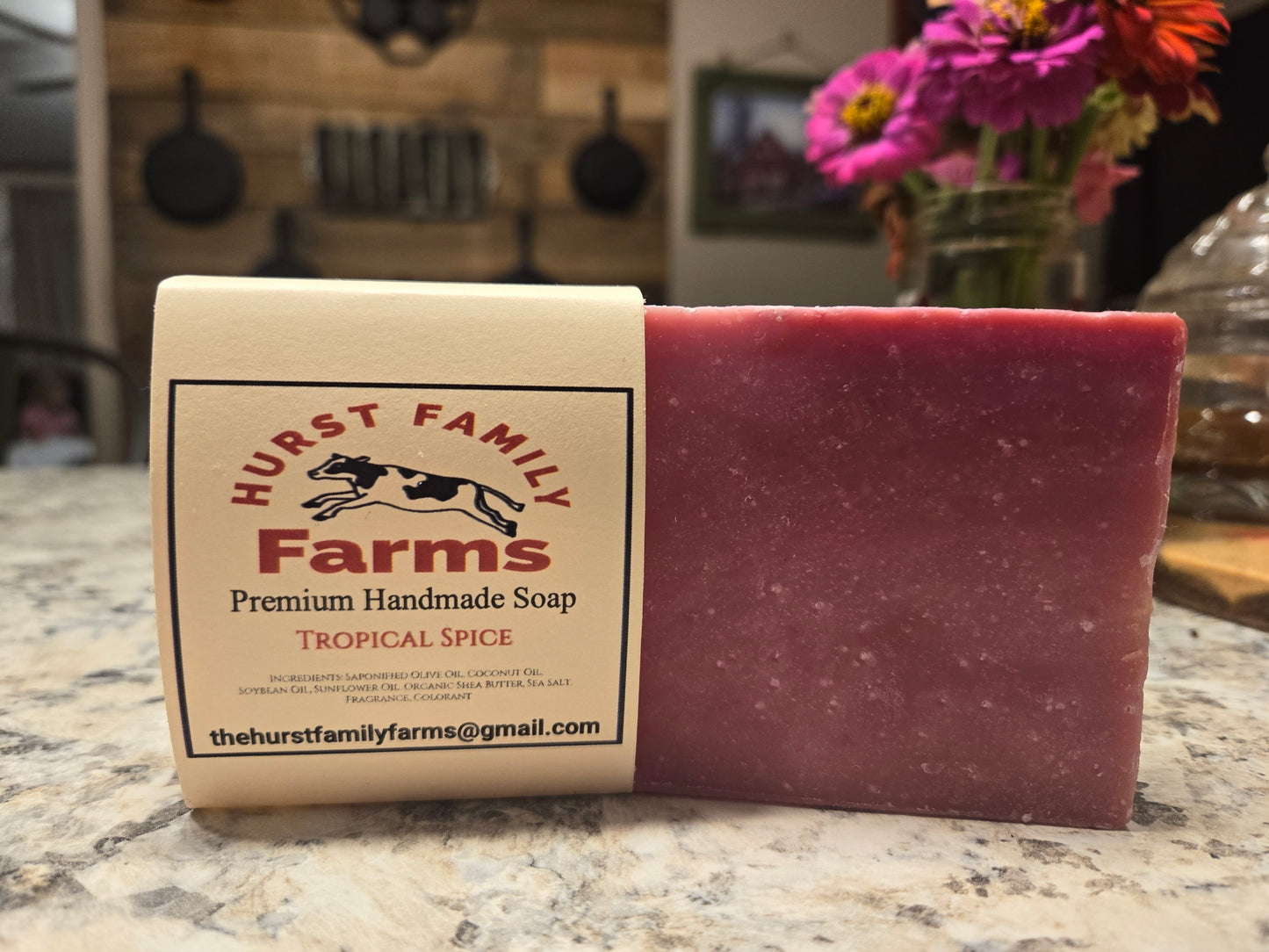 Tropical Spice Scrub Handmade Soap