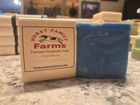 Cool Water Men's Handmade Soap