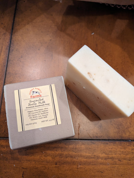 Unscented Goat's Milk Soap 4.5oz Bar